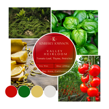 Load image into Gallery viewer, Valley Heirloom | Tomato Leaf Soy Candle