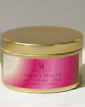 Load image into Gallery viewer, Golden Petals Travel Tin