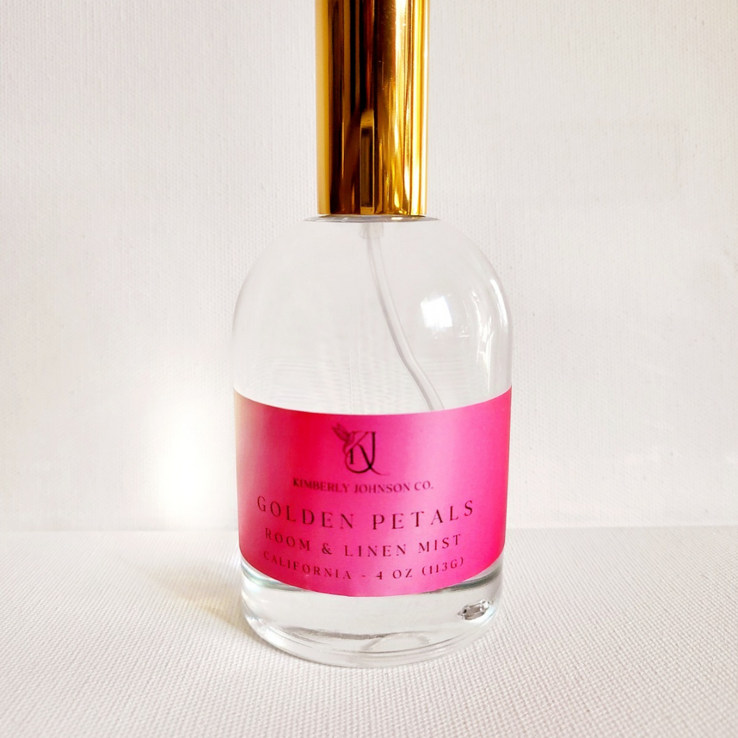 Golden Petals Room & Linen Mist